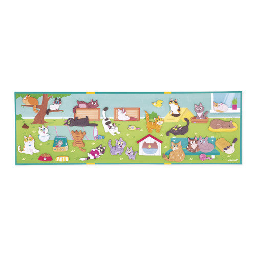Janod Magneti'Stories Cats - 30 Magnets for Creative Story Play