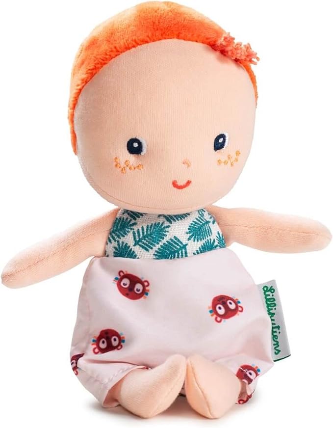 LILLIPUTIENS Mahé My First Baby - Soft First Doll for Baby