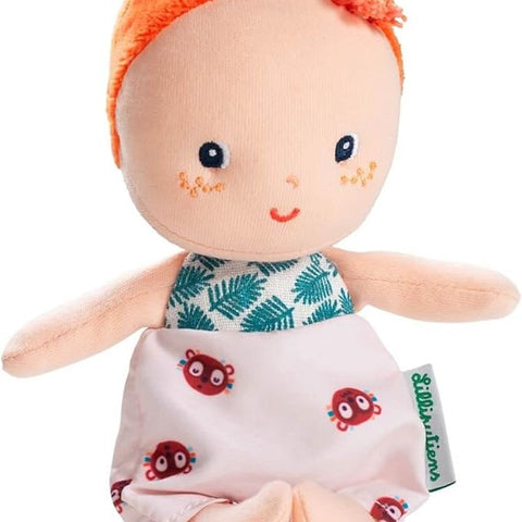 LILLIPUTIENS Mahé My First Baby - Soft First Doll for Baby