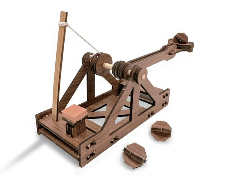 Make A Mini Catapult - DIY Model Kit