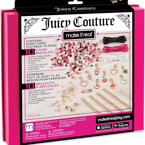 Make It Real - Juicy Couture Pink and Precious Bracelets