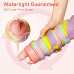 MAKERSLAND Collapsible Water Bottles for Travel