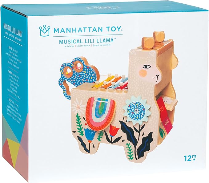 Manhattan Toy Musical Llama Wooden Instrument