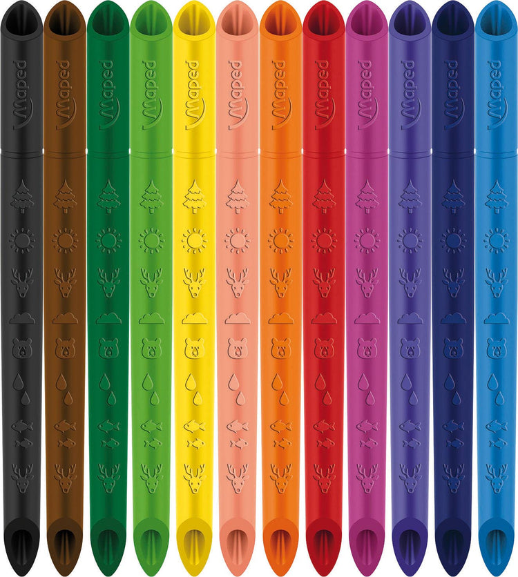 Color'Peps Jumbo Infinity Pencils x72 - Last 10X Longer