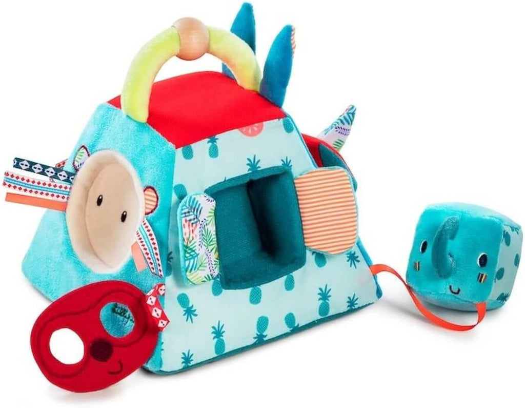 LILLIPUTIENS Marius Pyramid - Hide-and-Seek Rattle Play
