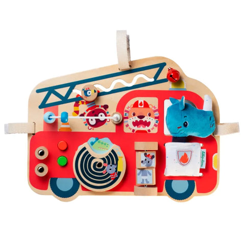LILLIPUTIENS Marius Fire Engine Panel - Wooden Activity