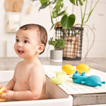 LILLIPUTIENS Marius Floating Rhino - Bubble Spray Bath Toy