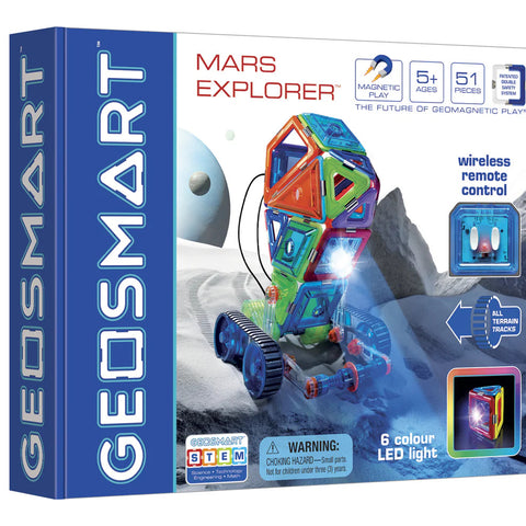 Mars Explorer - 51-Piece Magnetic R/C Rover