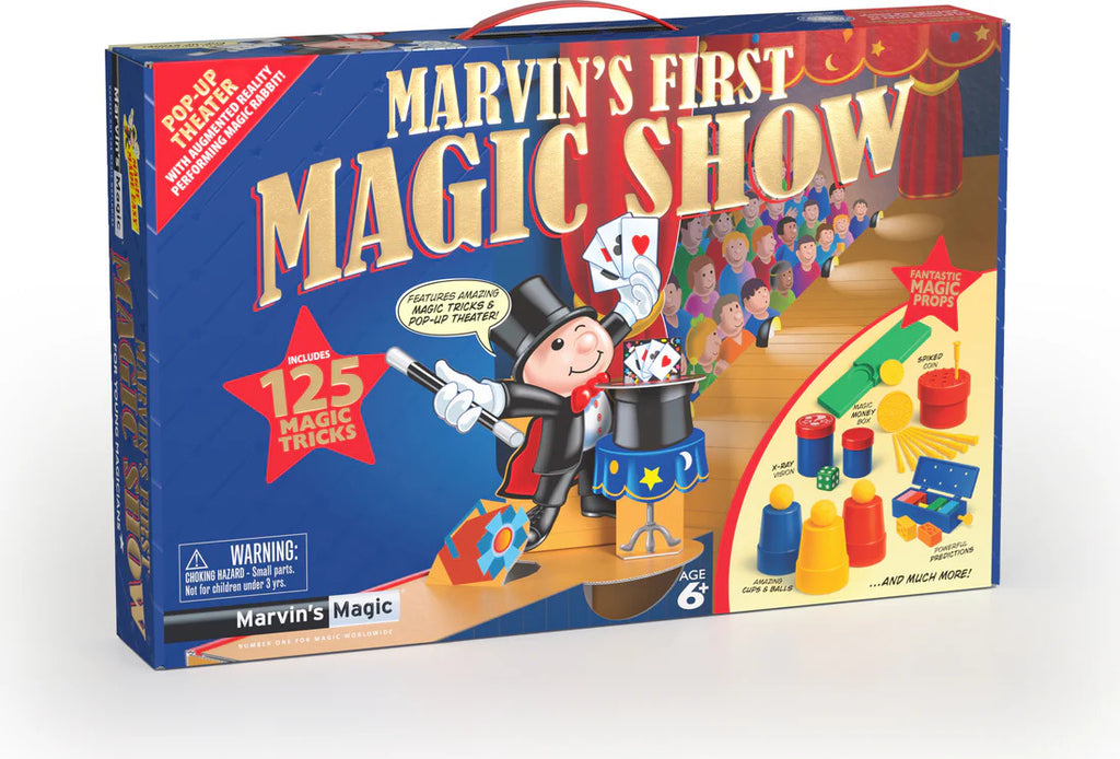 Marvin's First Magic Show - Easy Tricks for Beginners