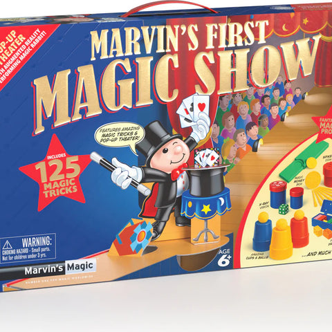 Marvin's First Magic Show - Easy Tricks for Beginners