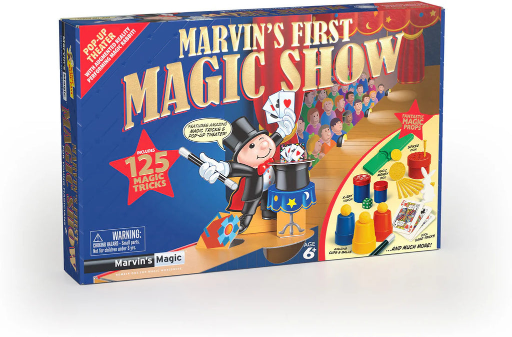 Marvin's First Magic Show - Easy Tricks for Beginners