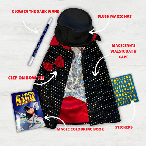 Marvin's Magic Dress Up Magician Kit - Ready to Perform
