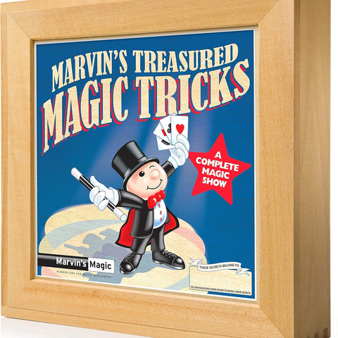 Marvin's Magic - Treasured Magic Tricks - Wooden Deluxe Magic Set