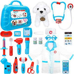 Meland Doctor Playset with Dog, Costume & Medical Bag