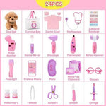 Meland Doctor Playset with Dog, Costume & Medical Bag