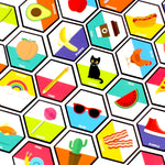 Memory Game - Travel-Size Brain Training Game with 77 Cards