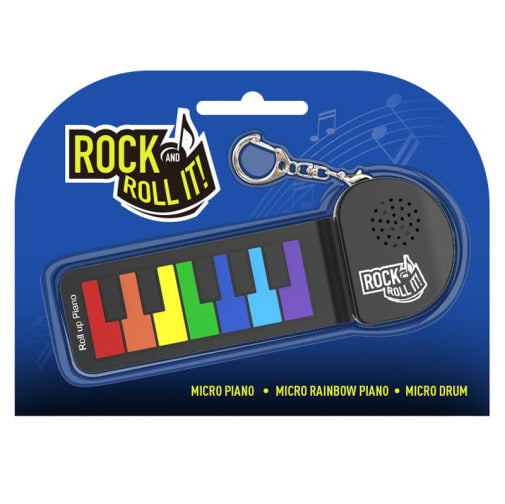 Micro Rainbow Piano - Keychain Piano With Built-In Speakers