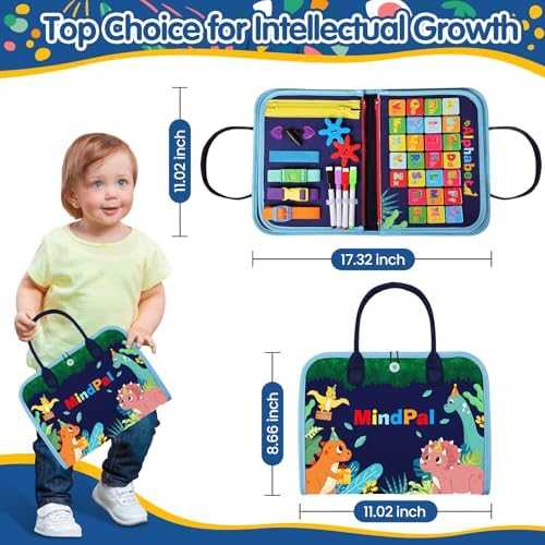 MindPal Montessori Busy Board Sensory Activity Toy