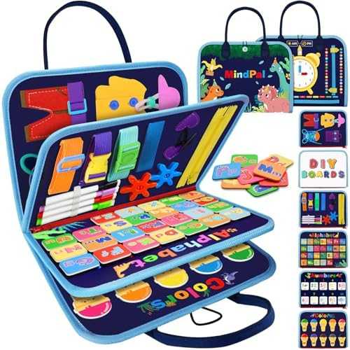 MindPal Montessori Busy Board Sensory Activity Toy