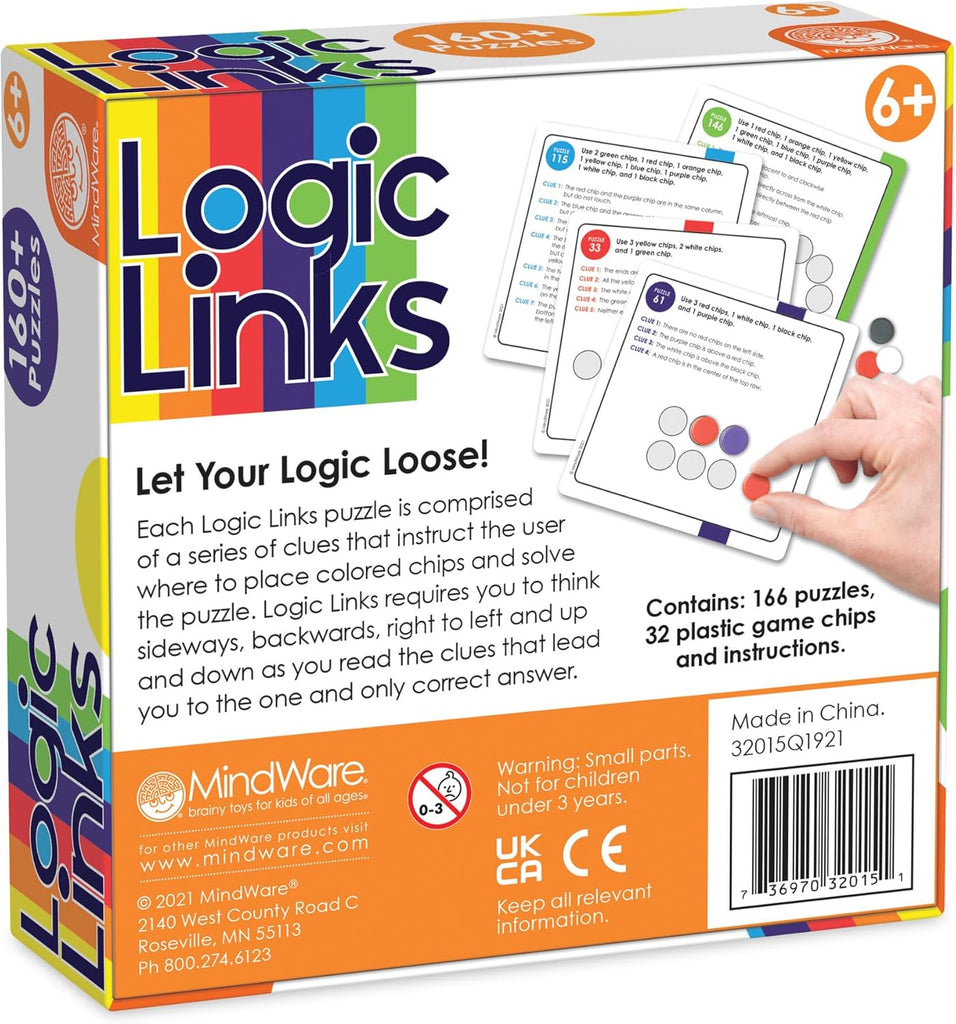 MindWare Logic Links Puzzle Games