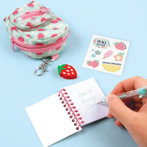 Mini Backpack with Stationery - So Cute