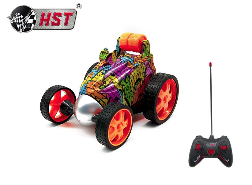 Mini Twiztaz Graffiti - 360° Tumbling Stunt RC Car Assorted