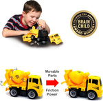Construct A Truck Mixer - Take-Apart Build & Drive Toy