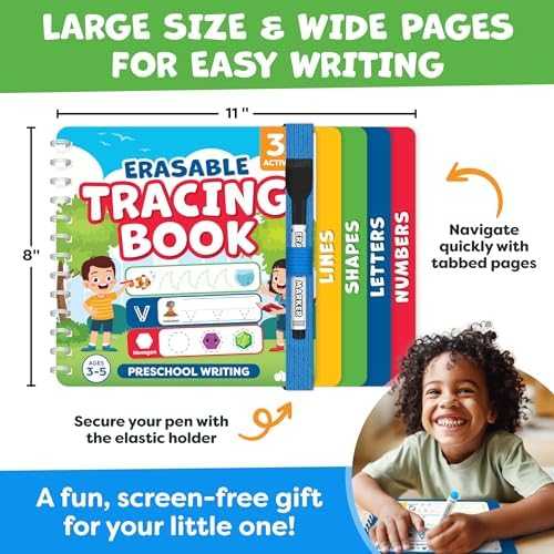 Momo & Nashi Letter Tracing Preschool Activity Books