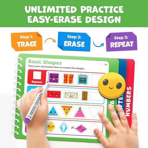 Momo & Nashi Letter Tracing Preschool Activity Books