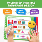 Momo & Nashi Letter Tracing Preschool Activity Books