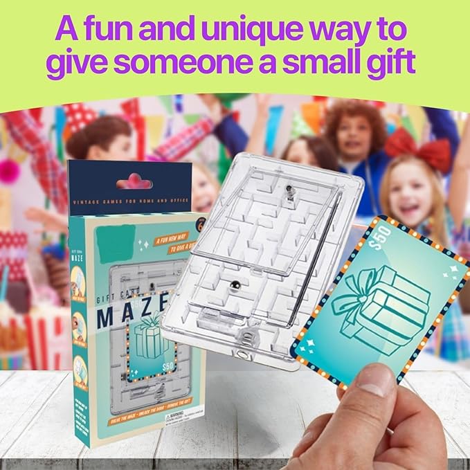 Money Maze Gift Card Holder and Cash Gift Holder