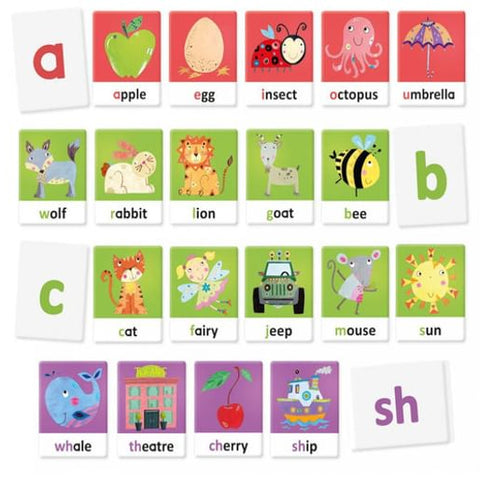 Montessori Alphabet Flashcards - Fun A-Z