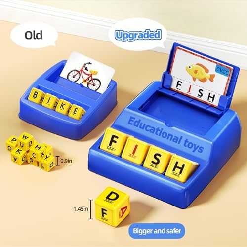 Montessori Matching Letter Spelling Game with Storage