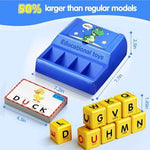 Montessori Matching Letter Spelling Game with Storage