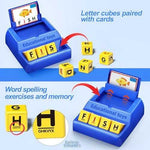 Montessori Matching Letter Spelling Game with Storage