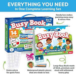Montessori Preschool Busy Book (Preassembled)
