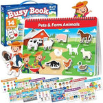 Montessori Preschool Busy Book (Preassembled)