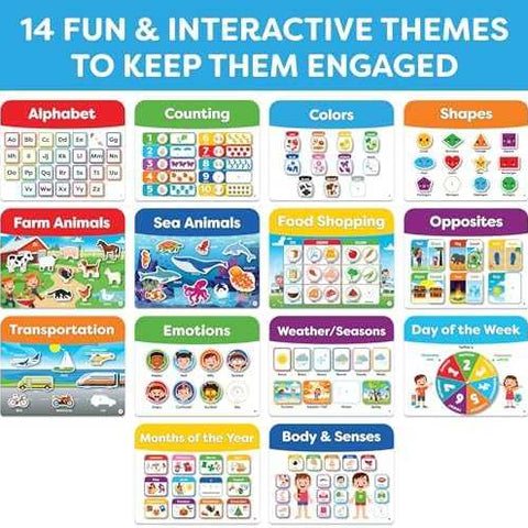 Montessori Preschool Busy Book (Preassembled)