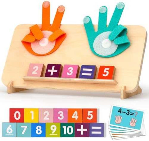 MOTREE Montessori Math Counting Blocks Set