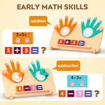 MOTREE Montessori Math Counting Blocks Set