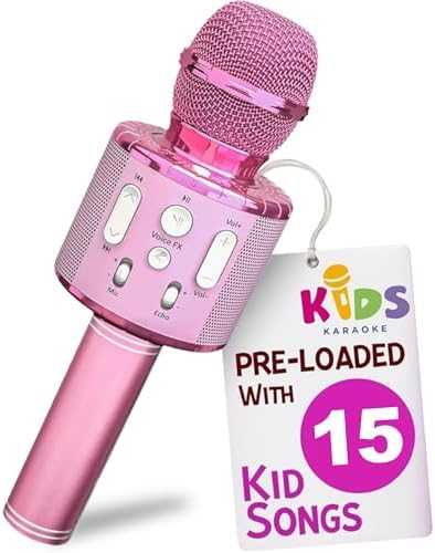 Move2Play Kids Karaoke Microphone with Bluetooth