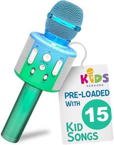 Move2Play Kids Karaoke Microphone with Bluetooth