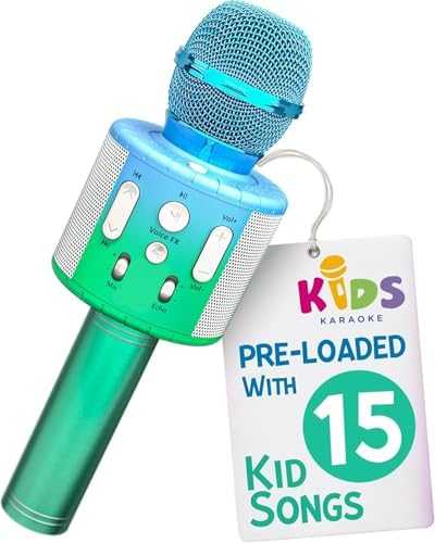 Move2Play Kids Karaoke Microphone with Bluetooth