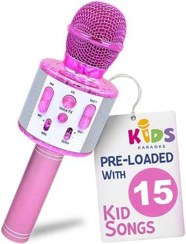 Move2Play Kids Karaoke Microphone with Bluetooth