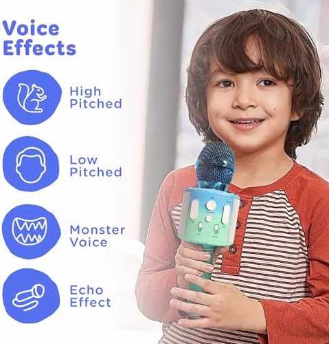 Move2Play Kids Karaoke Microphone with Bluetooth