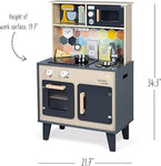 Janod Mozaic Big Cooker Kitchen - 6 Accessories and LED Hob