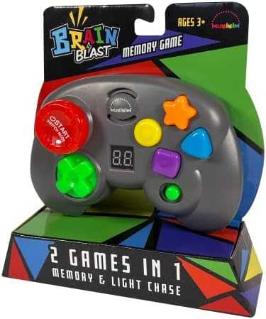 Brain Blast - 2-In-1 Memory & Light Chase Challenge