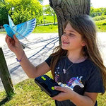 eBird Blue Pigeon - Flapping RC Bird with USB Recharge
