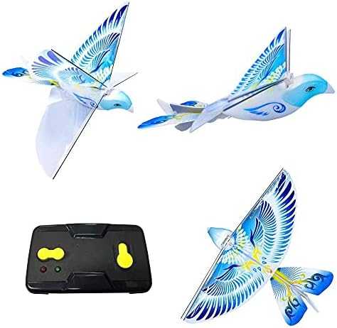 eBird Blue Pigeon - Flapping RC Bird with USB Recharge