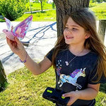 eBird Pink Butterfly - Flapping RC Flight with Style